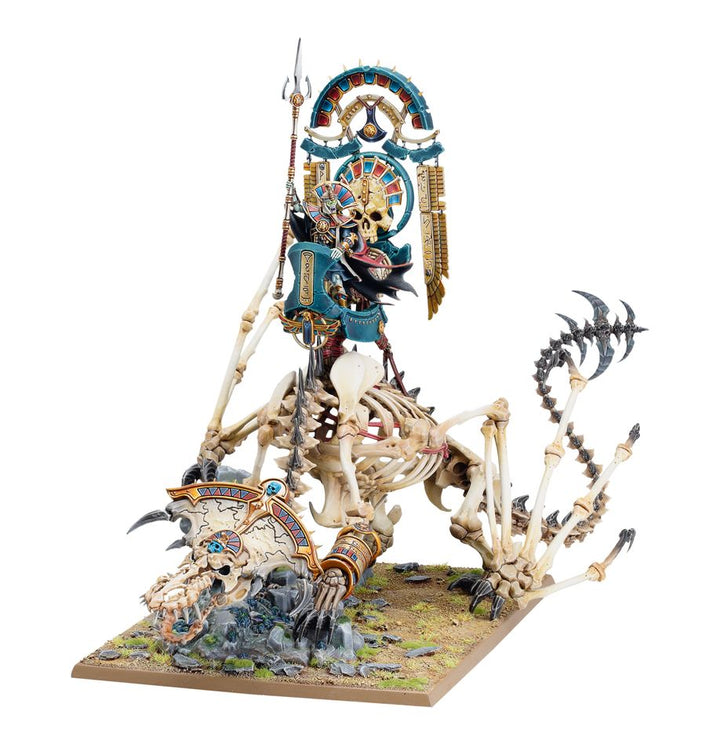 Warhammer: The Old World - Tomb Kings of Khemri - Tomb King on Necrolith Bone Dragon