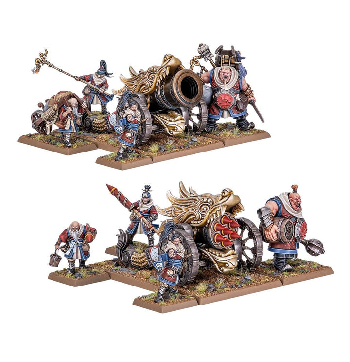 Warhammer: The Old World - Grand Cathay - Grand Cannon &amp; Fire Rain Rocket Battery