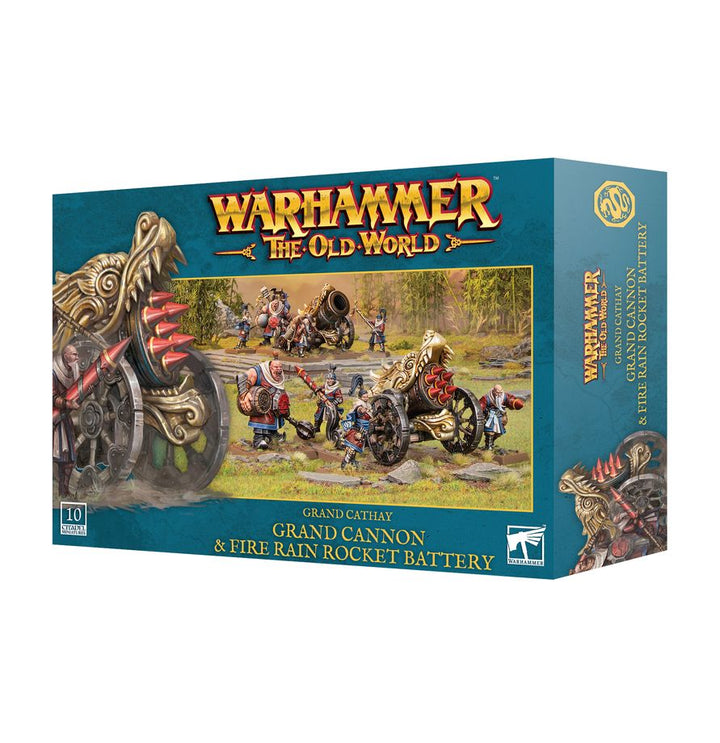 Warhammer: The Old World - Grand Cathay - Grand Cannon &amp; Fire Rain Rocket Battery