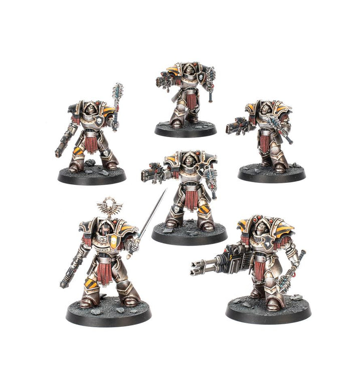 Warhammer: The Horus Heresy - Legiones Astartes - Cataphractii Terminators with Volkite Chargers and Power Mauls