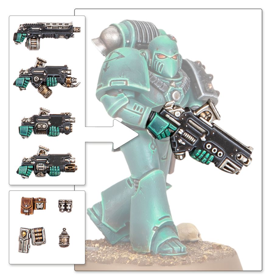 Warhammer: The Horus Heresy - Legiones Astartes - Combi-Weapons & Shotguns Upgrades