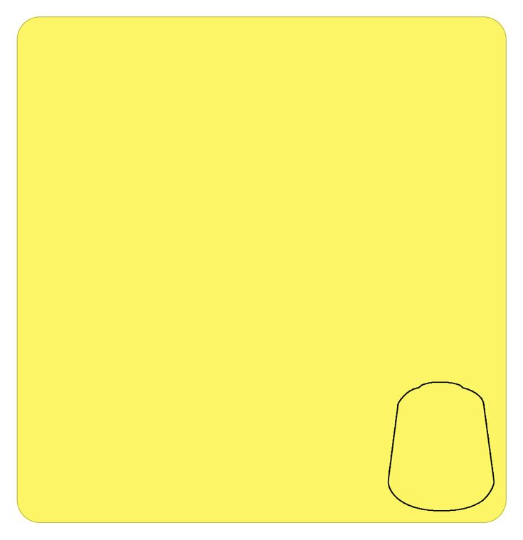 Warhammer Colour - Layer - Dorn Yellow