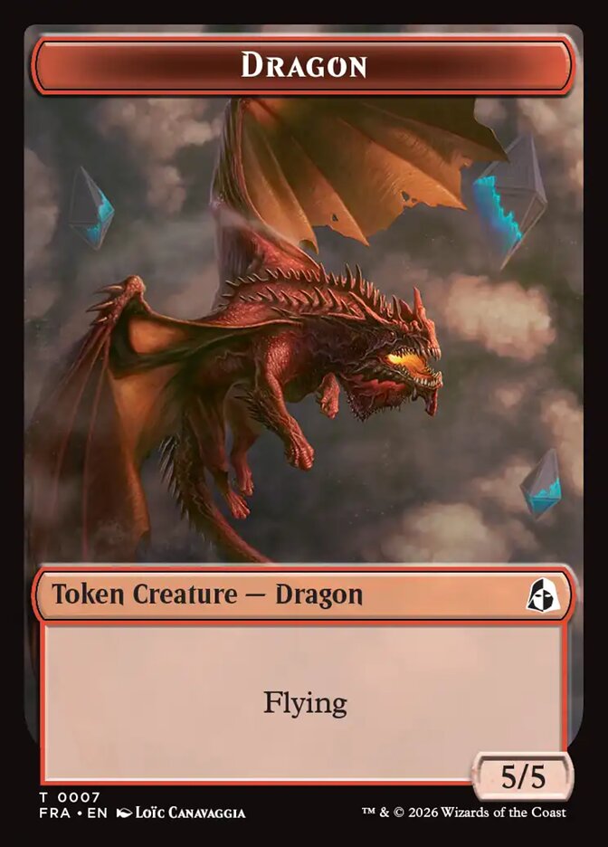 Dragon, Reality Fracture Tokens Card Art