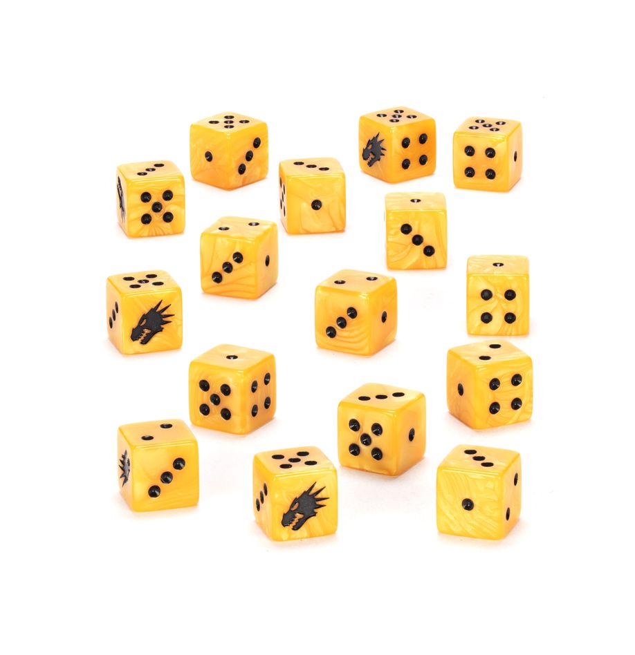 Warhammer: 40K - Dice - Salamanders