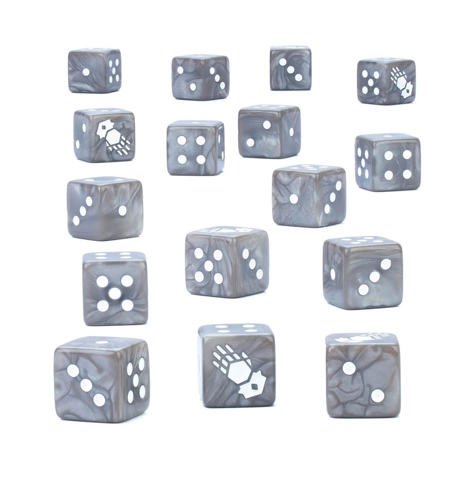 Warhammer: 40K - Dice - Iron Hands