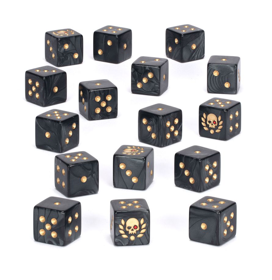 Warhammer: 40K - Dice - Astra Militarum: Commissar Yarrick