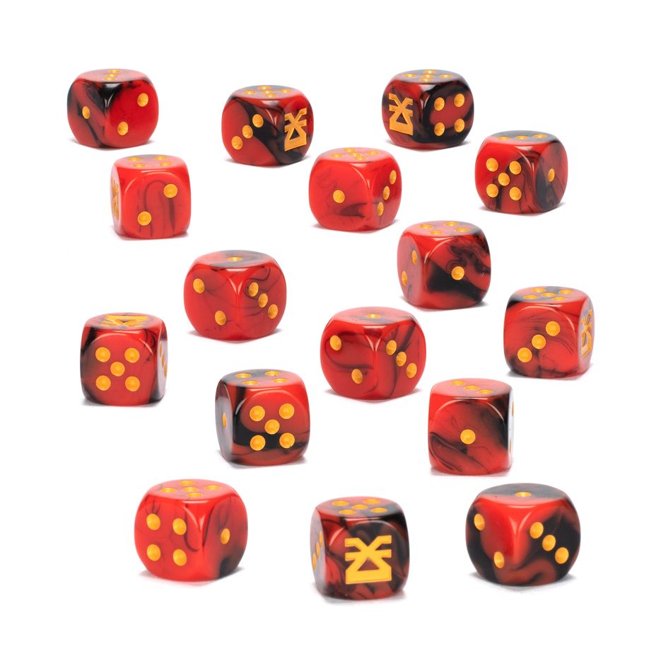 Warhammer: Age of Sigmar - Dice - Blades of Khorne