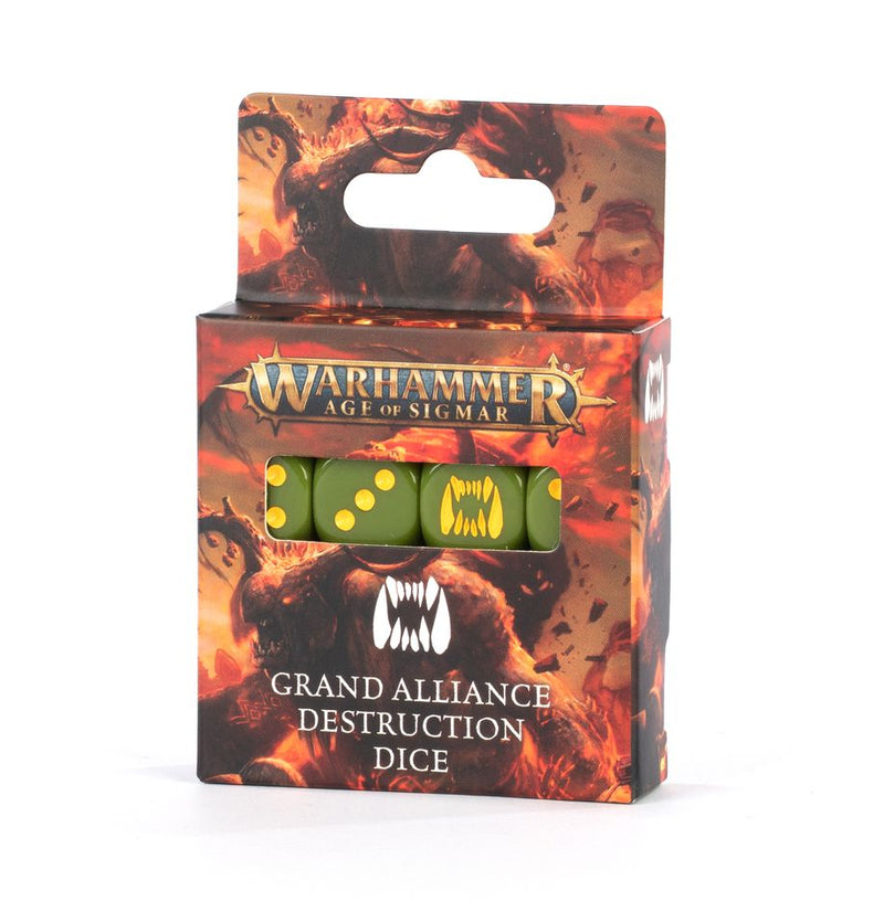 Warhammer: Age of Sigmar - Dice - Grand Alliance Destruction