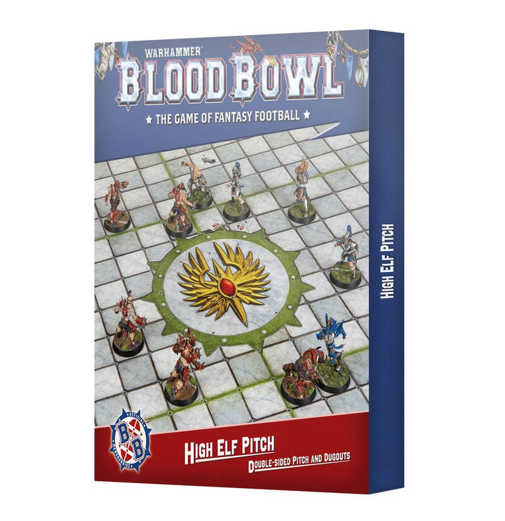 Blood Bowl - Pitch and Dugouts - High Elves