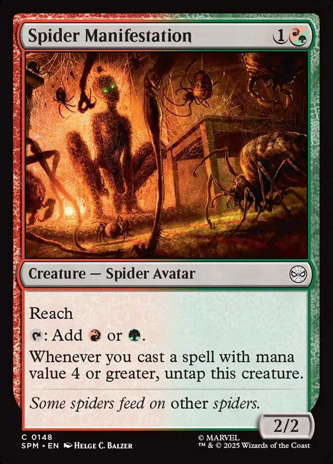 Spider Manifestation, Marvel'S Spider-Man Card Art