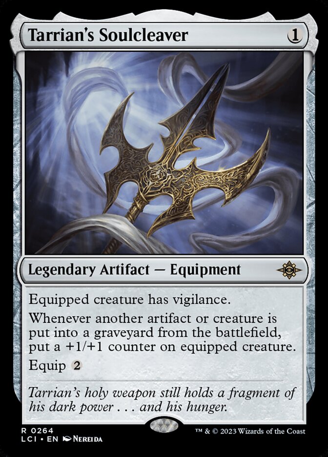 Tarrian's Soulcleaver, The lost caverns of ixalan Card Art