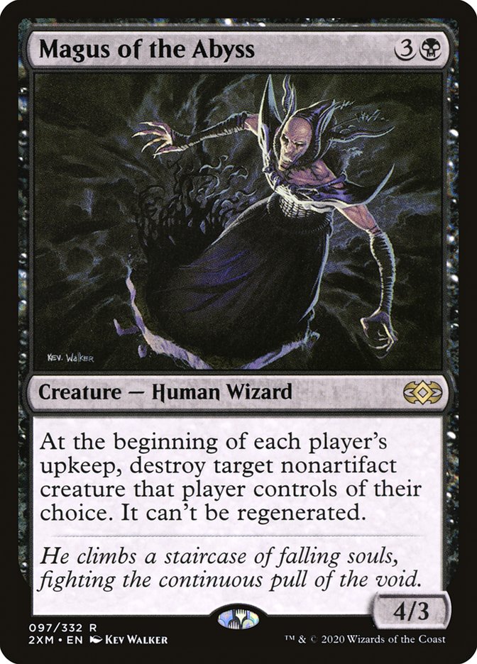 Magus of the Abyss, Double masters Card Art
