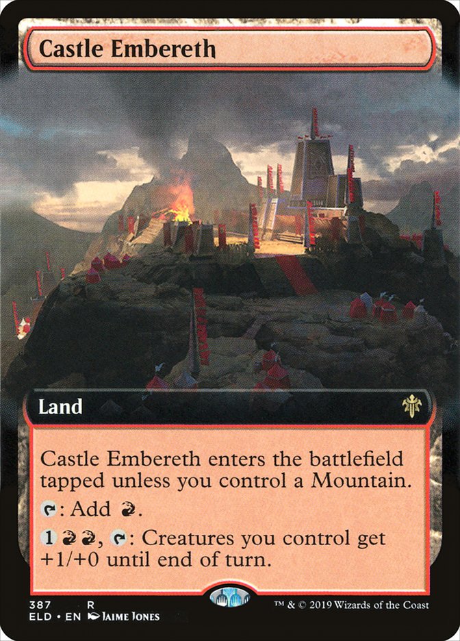 Castle Embereth, Throne of eldraine Card Art