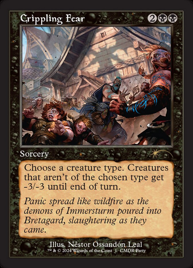 Crippling Fear - Foil