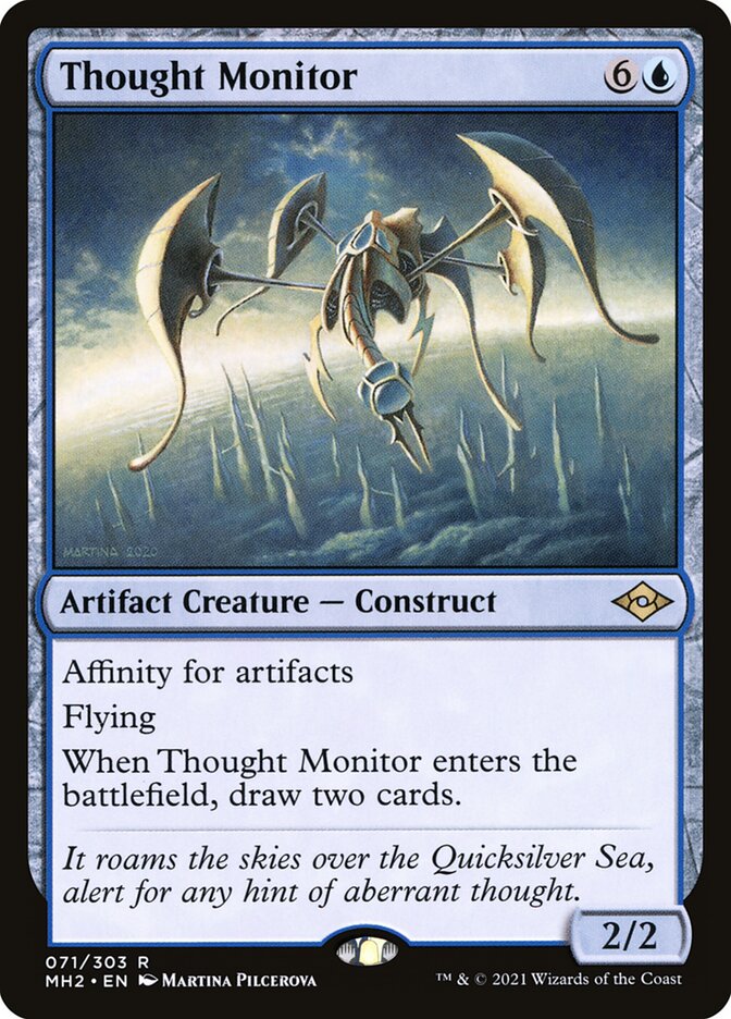 Thought Monitor, Modern horizons 2 Card Art