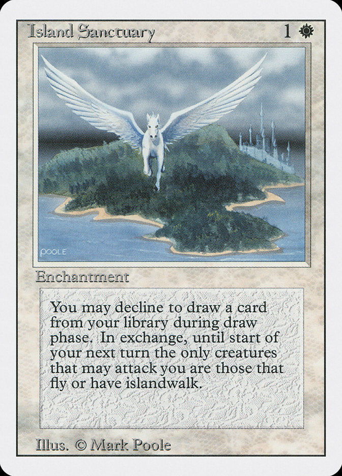 Island Sanctuary, Revised edition Card Art