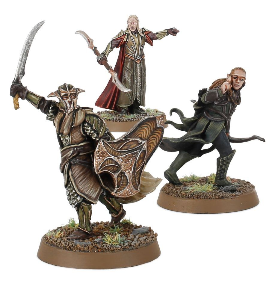 ME:SBG - The Hobbit - Mirkwood Elf Captains