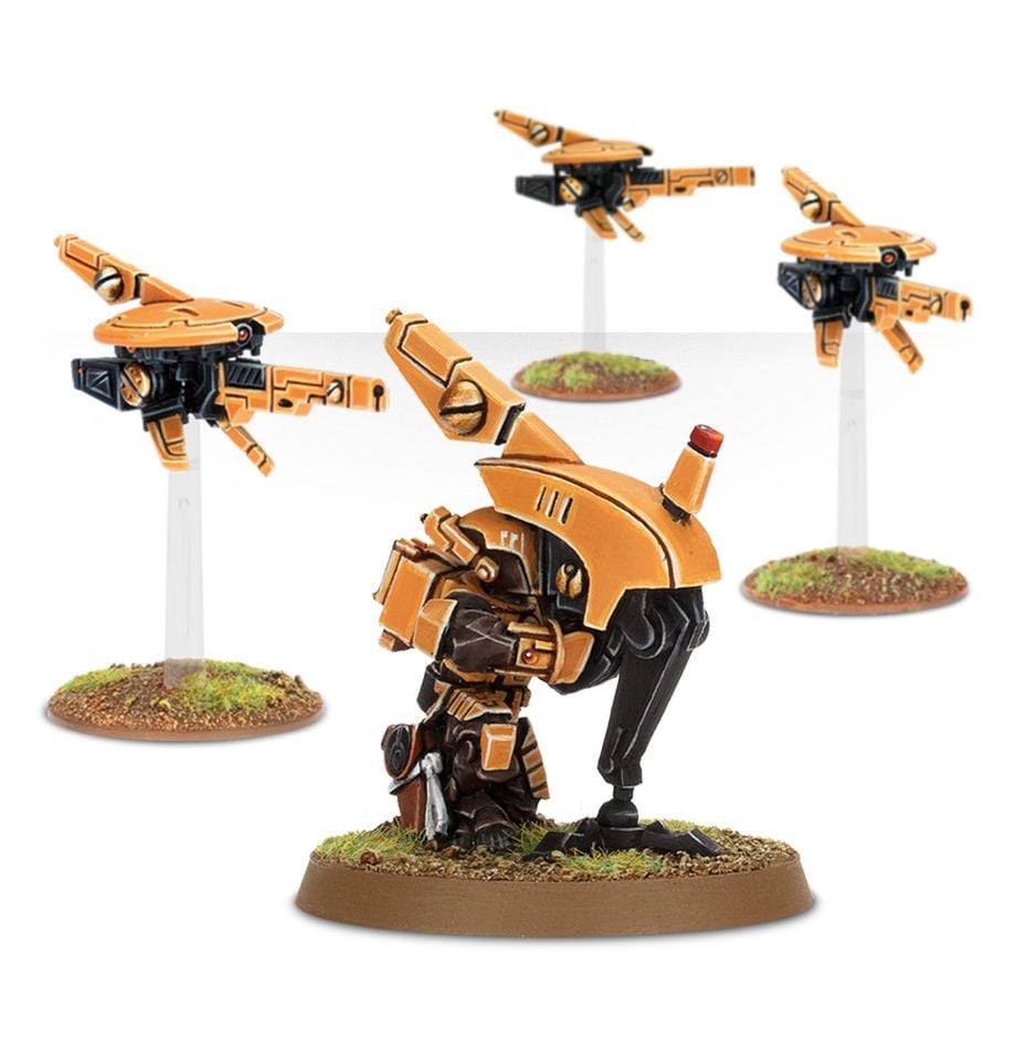 Warhammer: 40K - T'au Empire - Firesight Team/Sniper Drone Team