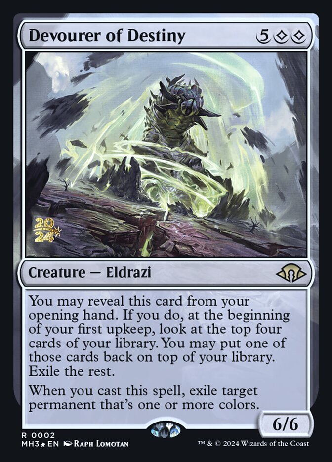 Devourer of Destiny, Modern Horizons 3 Promos Card Art