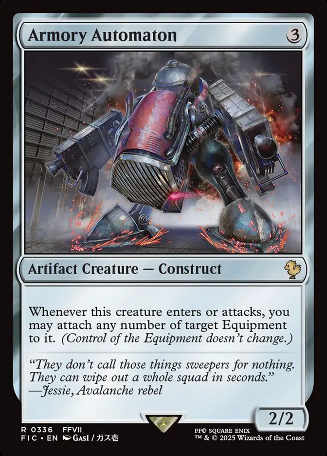 Armory Automaton, Final fantasy commander Card Art