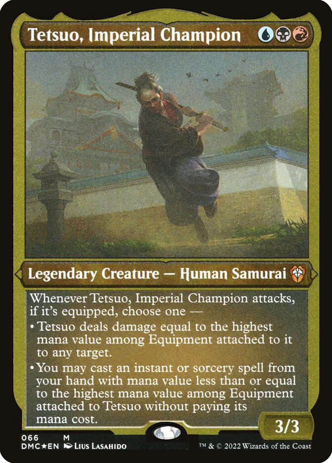 Tetsuo, Imperial Champion, Dominaria united commander Card Art