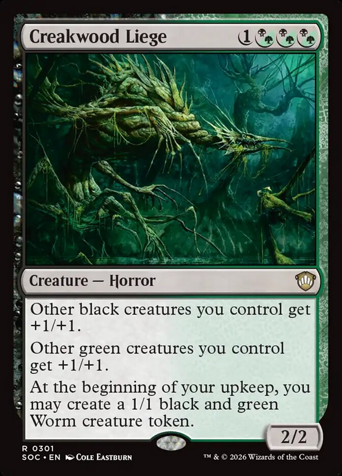 Creakwood Liege, Secrets Of Strixhaven Commander Card Art