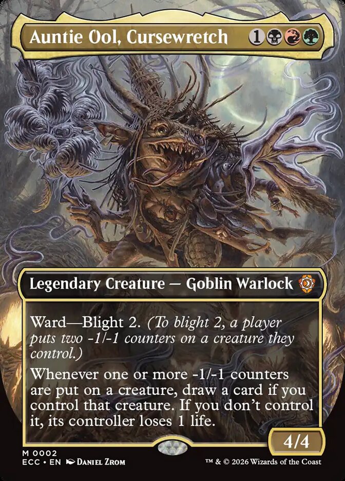 Auntie Ool, Cursewretch, Lorwyn Eclipsed Commander Card Art