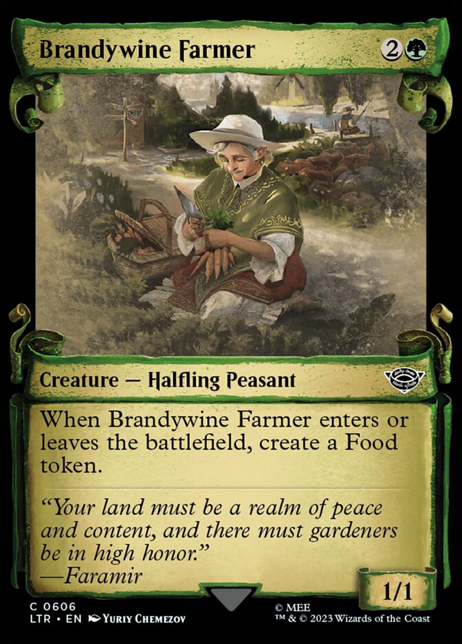 Brandywine Farmer, The lord of the rings: tales of middle-earth Card Art