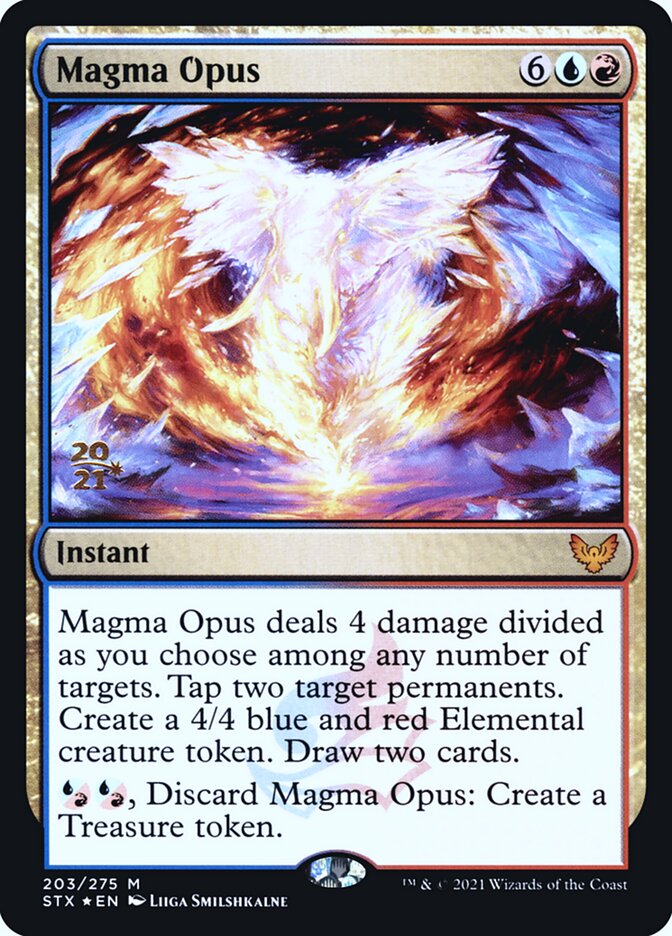 Magma Opus, Strixhaven: school of mages promos Card Art