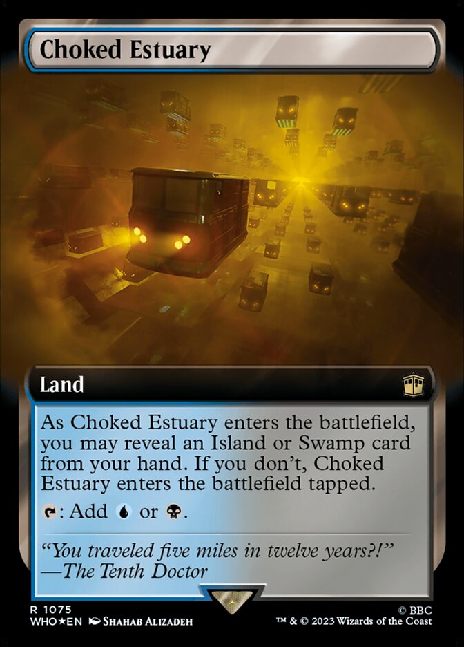 Choked Estuary, Doctor Who Card Art
