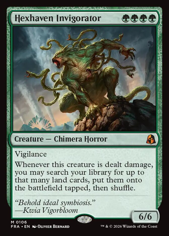 Hexhaven Invigorator, Reality Fracture Card Art