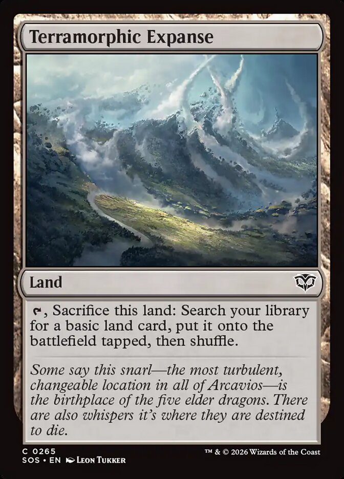 Terramorphic Expanse, Secrets Of Strixhaven Card Art