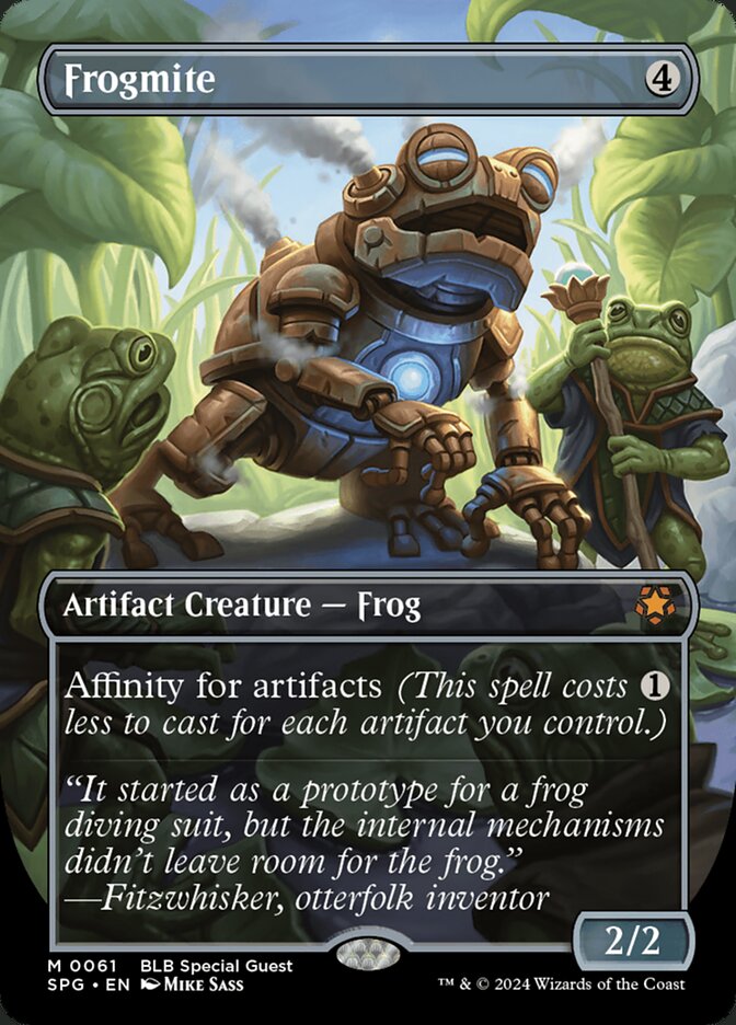 Frogmite, Special guests Card Art