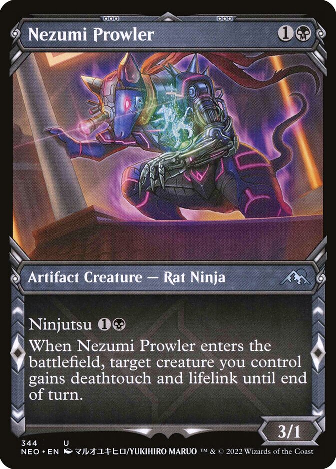 Nezumi Prowler, Kamigawa: neon dynasty Card Art