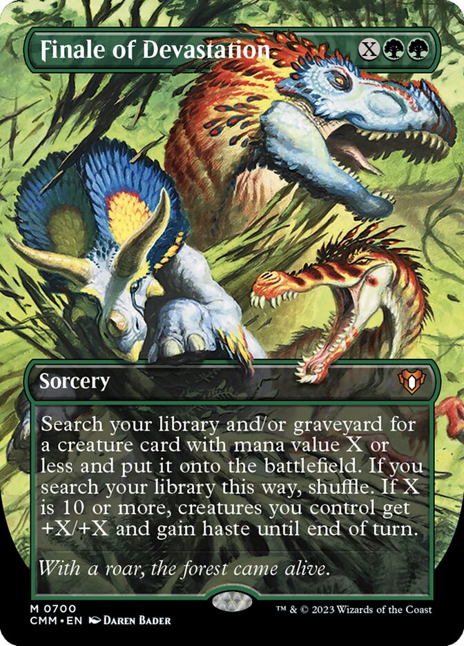 Finale of Devastation, Commander Masters Card Art