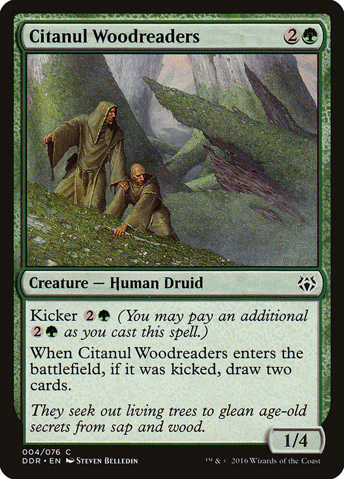 Citanul Woodreaders, Duel Decks: Nissa Vs. Ob Nixilis Card Art