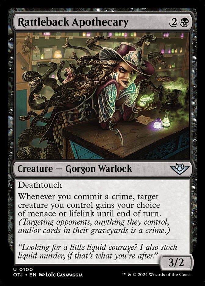 Rattleback Apothecary, Outlaws of thunder junction Card Art