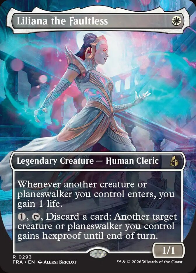 Liliana the Faultless, Reality Fracture Card Art