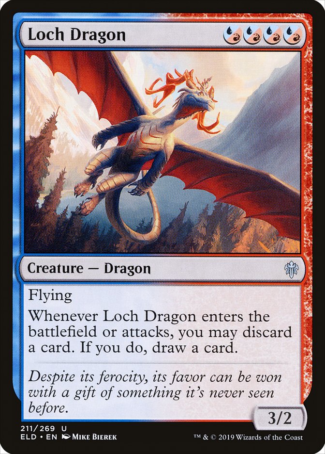 Loch Dragon, Throne of eldraine Card Art