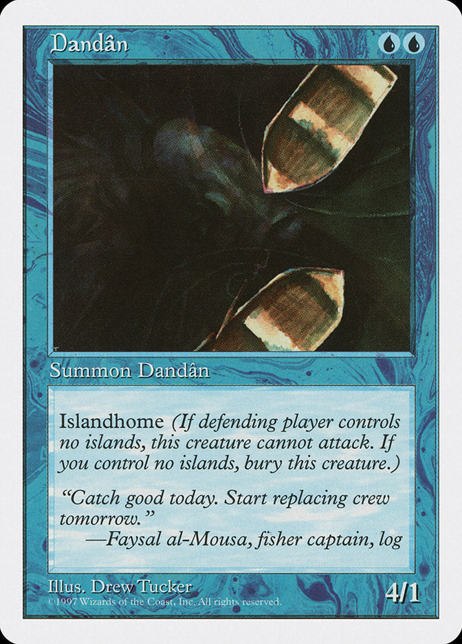 Dandân, Fifth edition Card Art