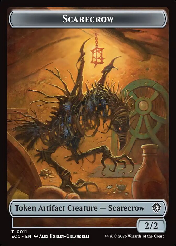 Scarecrow, Lorwyn Eclipsed Commander Tokens Card Art