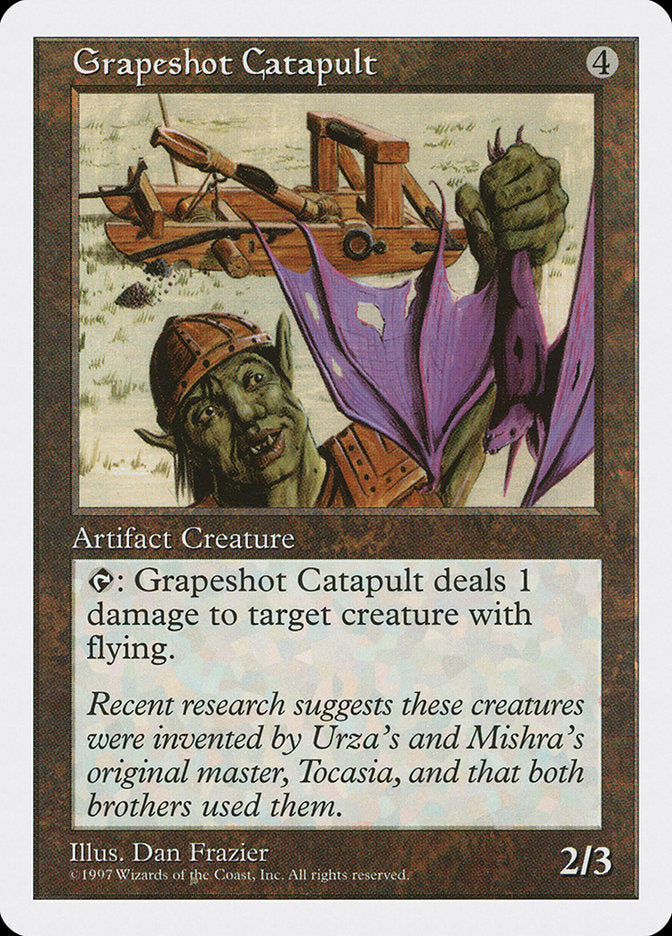 Grapeshot Catapult, Fifth edition Card Art