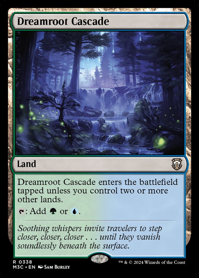Dreamroot Cascade, Modern Horizons 3 Commander Card Art