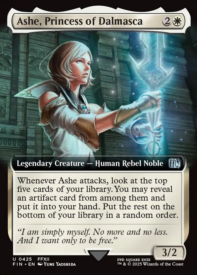 Ashe, Princess of Dalmasca, Final fantasy Card Art