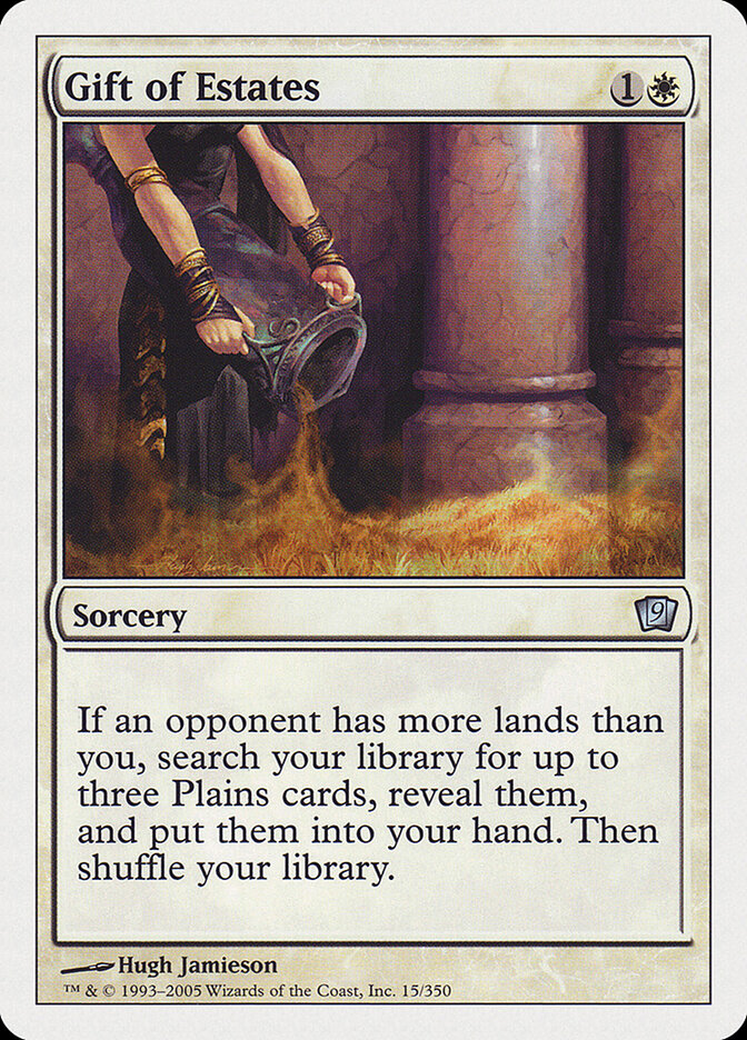 Gift of Estates, Ninth Edition Card Art