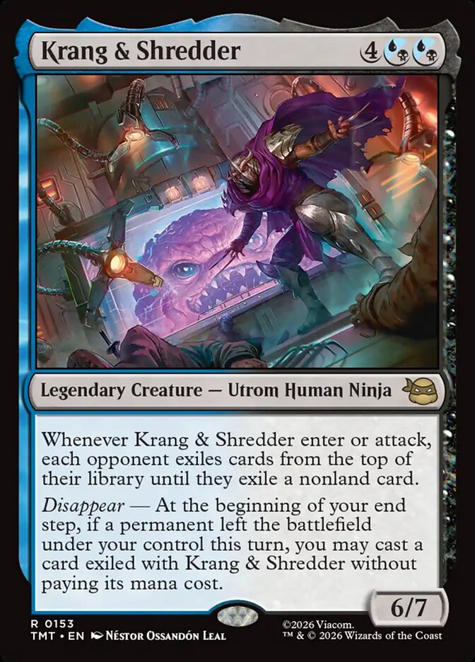 Krang & Shredder, Teenage Mutant Ninja Turtles Card Art