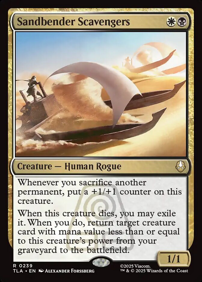 Sandbender Scavengers, Avatar: The Last Airbender Card Art