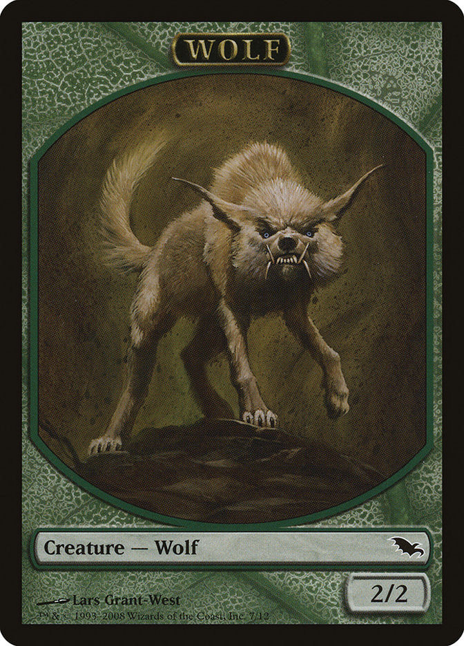 Wolf, Shadowmoor Tokens Card Art