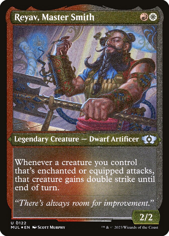 Reyav, Master Smith - Etched Foil