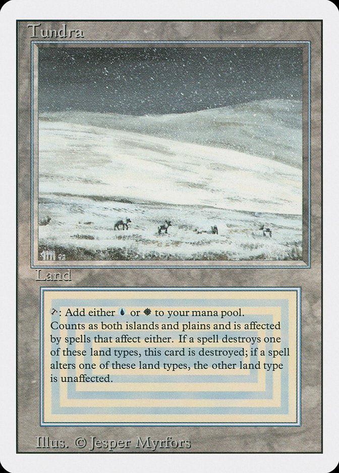 Tundra, Revised edition Card Art